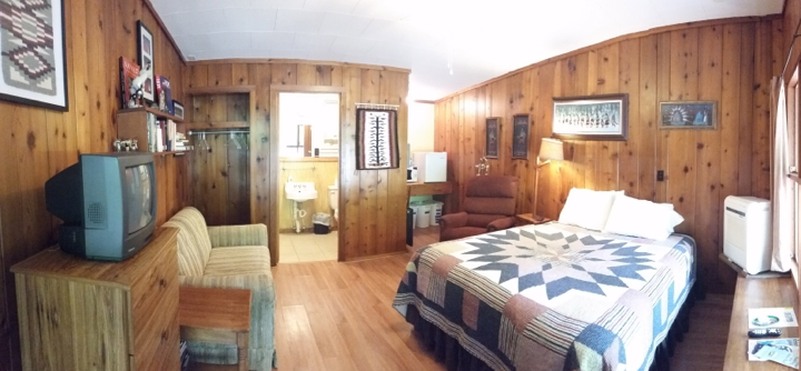 interior of rooms to rent at Duneswood Resort