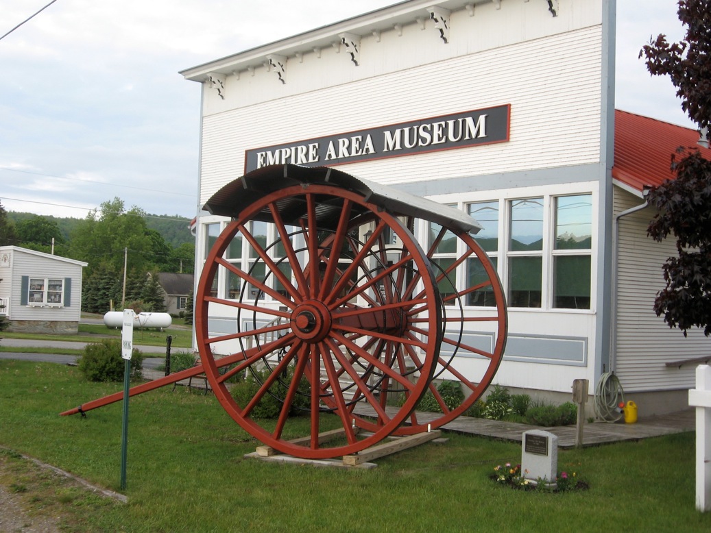 exterior of Empire Museum building