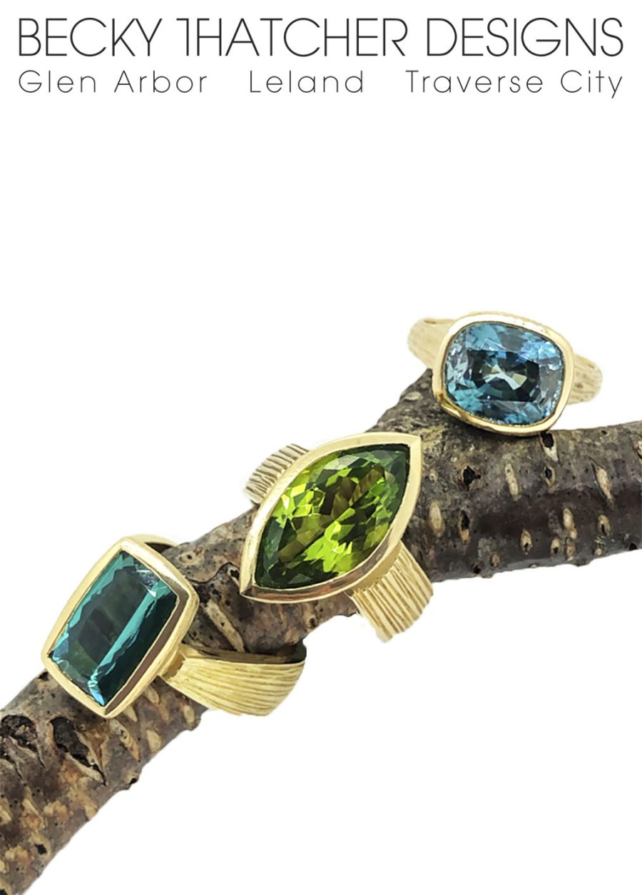 precious gemstone rings by becky thatcher jewelry designer