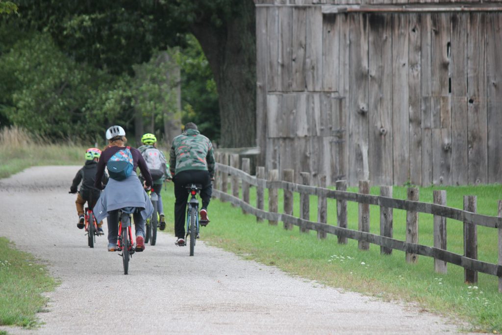 family biking heritage trail