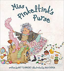 Miss Pinkletinks Purse_storytime at Cottage Book Shop