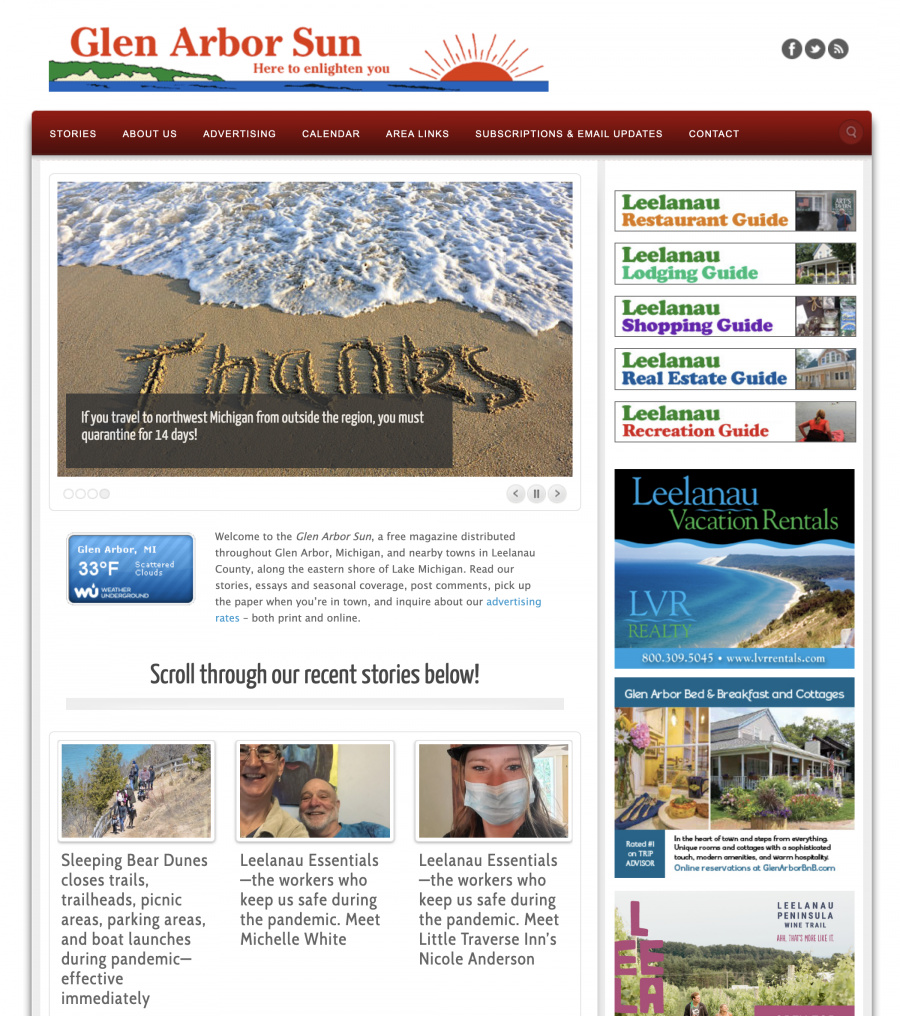 glen arbor sun - leelanau county up north mi news online and in print