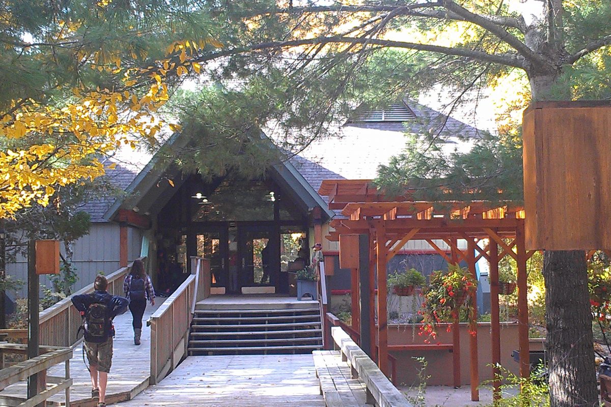 studen center exterior at Leelanau School