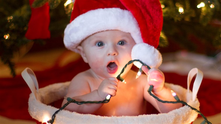 holiday baby christmas cute