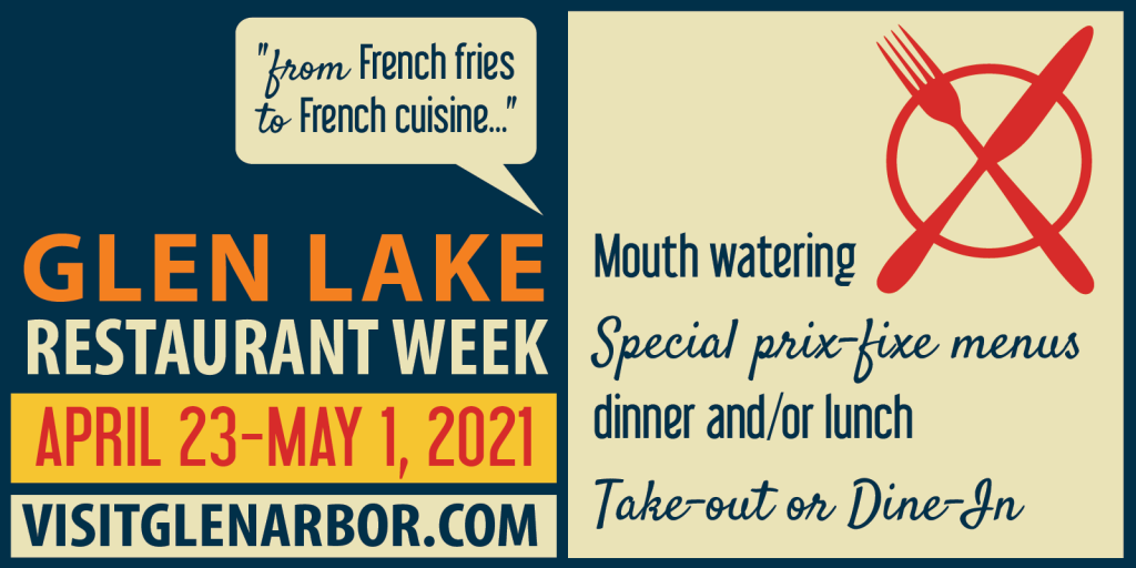 glen lake restaurant week event graphic
