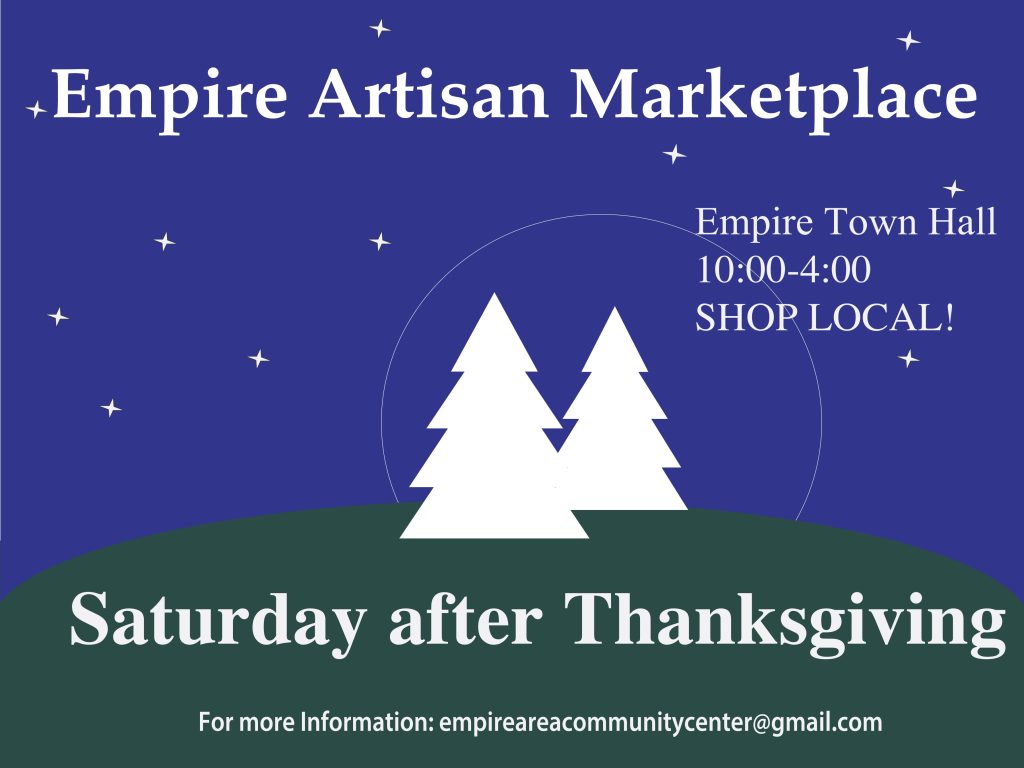 Empire MI Holiday Artisan Marketplace