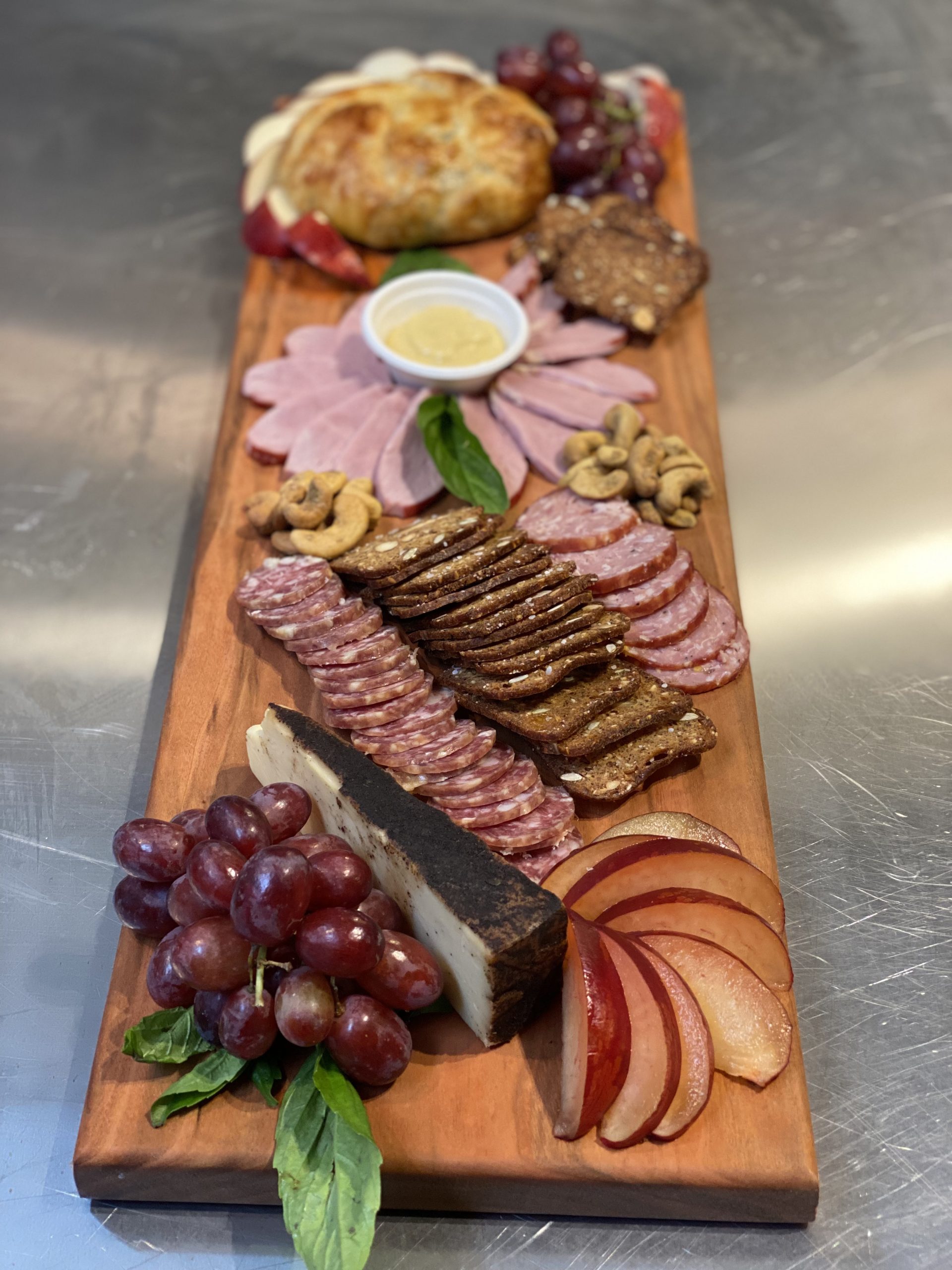 charcuterie board from inn and trail gourmet