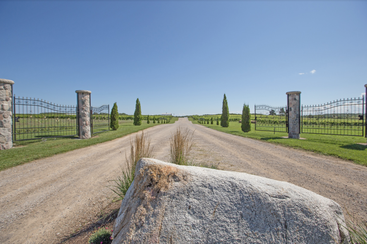entrance to french valley vineyard