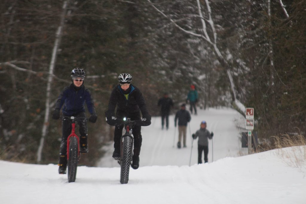 snowshoe fat tire bike heritage trail leelanau county sleeping bear dunes