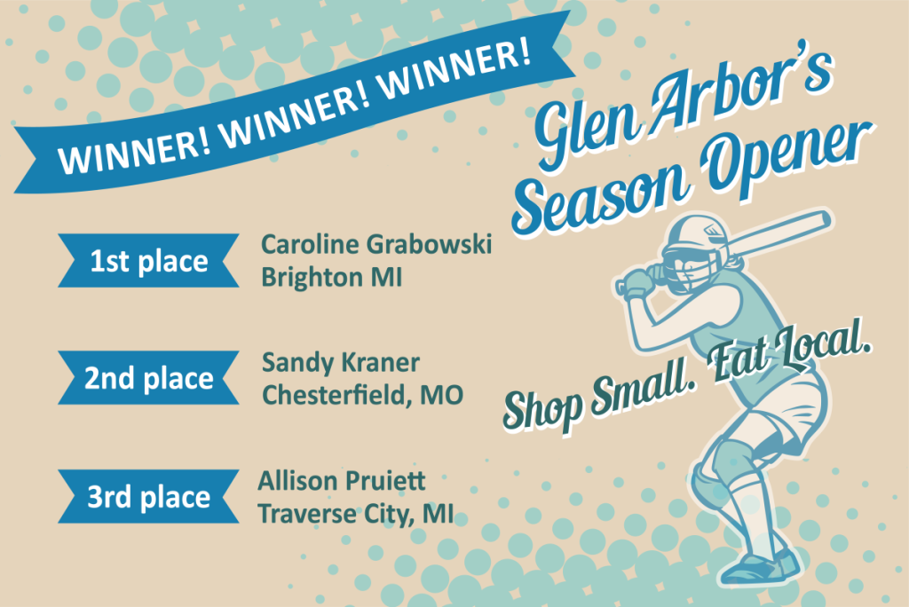 2022 glen arbor season opener event winners graphic