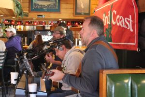 live music during chili cook off at boonedocks in glen arbor