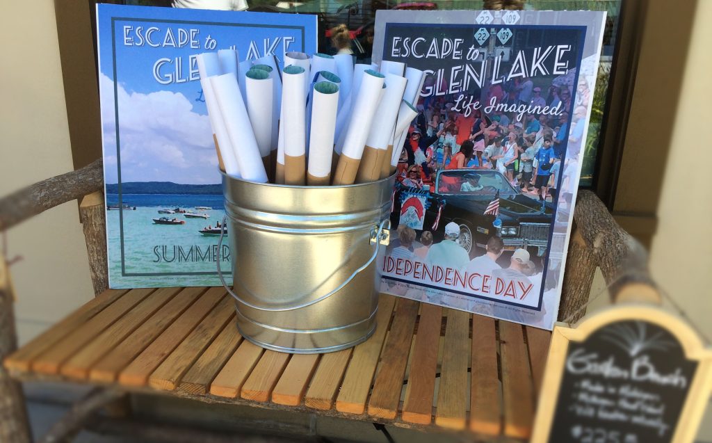 escape to glen lake posters 